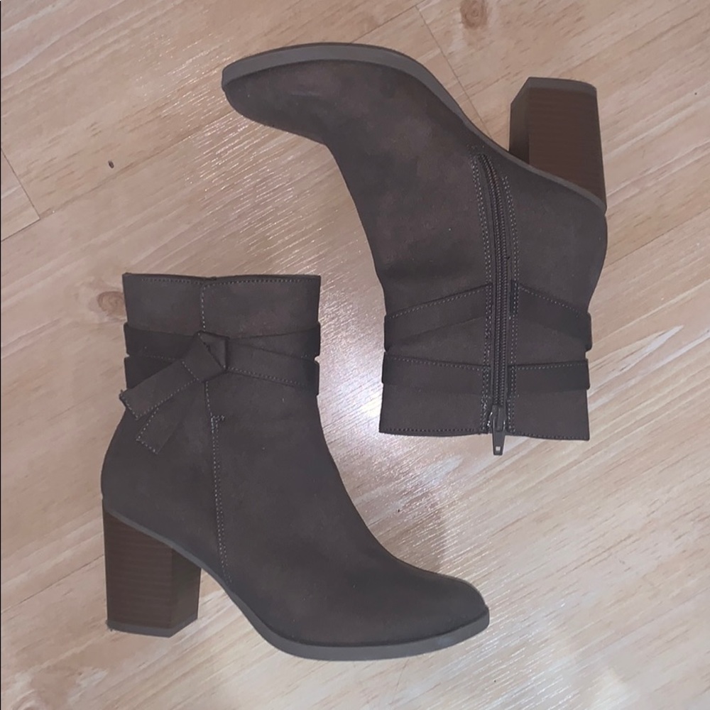 Brown Heel Boots